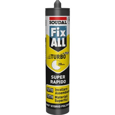 SILICONE IBRIDO FIX ALL TURBO 290ML BIANCO