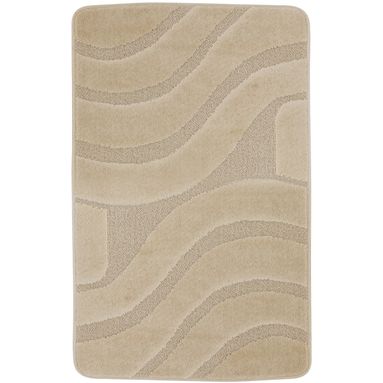 TAPPETO POLIPROPILENE ONDA 50X80 CM BEIGE