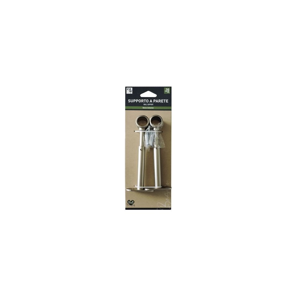 set-2-supporti-parete-basico-nichel