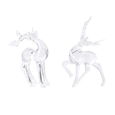 RENNA IN ACRILICO TRASPARENTE CON ANELLINO