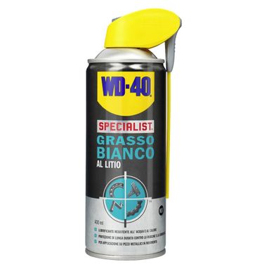 GRASSO BIANCO AL LITIO WD40 400ML SPRAY SPECIALIST