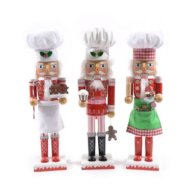 SCHIACCIANOCI CHEF 8X9XH36CM IN LEGNO ASSORTITO