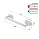 portasciugamani-cubik-35cm-inox-bianco