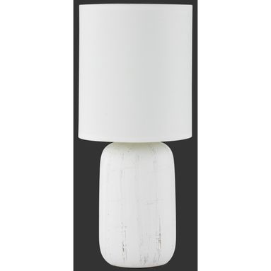 LAMPADA DA TAVOLO CLAY D.15XH35CM CAPPUCCINO CON B