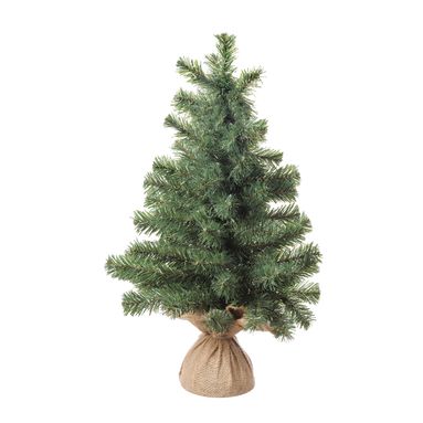 ALBERELLO NATALIZIO D.11XH60CM CON BASE IN JUTA