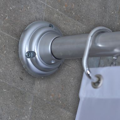 BARRA ESTENSIBILE CROMO ALLUMINIO 105-240