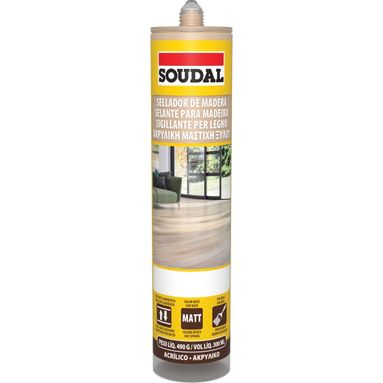 SILICONE ACRILICO LEGNO 300ML ROVERE MEDIO