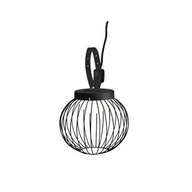 CAGE SOSPENSIONE NERO 18W LED 4000K
