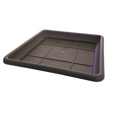 SOTTOVASO DIONISO 25,5X25,5XH3,5CM TORTORA