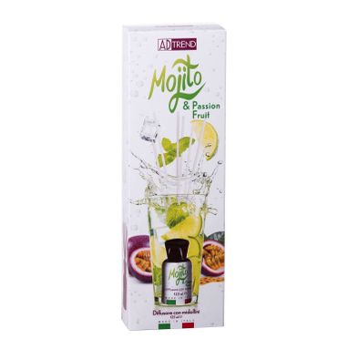 DIFFUSORE CON MIDOLLINI 125ML MOJITO/PASSION FRUIT