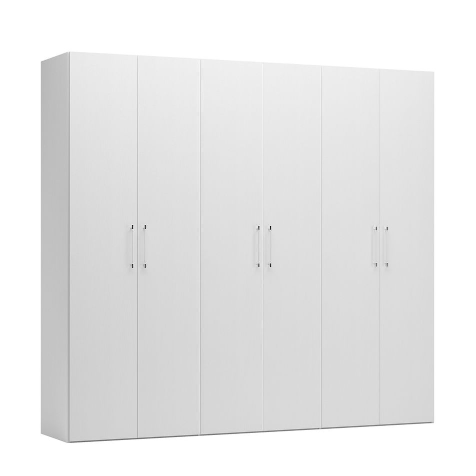 armadio-basic-6-ante-battenti-270x58xh247cm-bianco