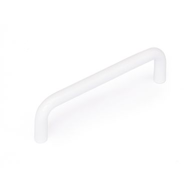 MANIGLIA TUBOLARE PZ. 2 96MM LACCATA BIANCA IN MET