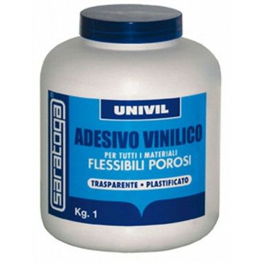 COLLA VINILICA UNIVIL PER MATERIALI FLESSIBILI 1KG