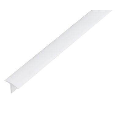 PROFILO A T 25X18X1000MM PVC BIANCO