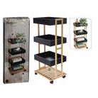 carrello-4-piani-40x30xh875cm-bamboo-slash-nero