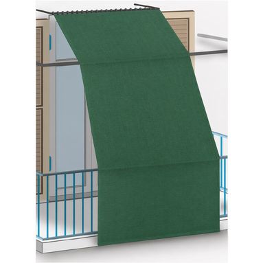 TENDA DA SOLE 140XH250CM VERDE CON ANELLI