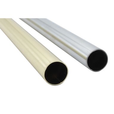 TUBO TONDO CROMATO DIAMETRO MM.18 MT.2