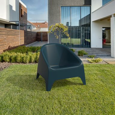 Toomax POLTRONA MATERA 75,5X78,5XH67CM BLU CERULEO.