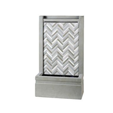 FONTANA CON DECORI MODERNI 23X55XH95CM SABBIA - GR