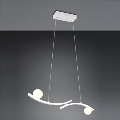 LAMPADARIO LED NAPOLI 26W 82CM BIANCO REGOLABILE