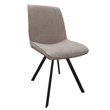 SEDIA ADELE 60X45XH87CM TORTORA IN TESSUTO