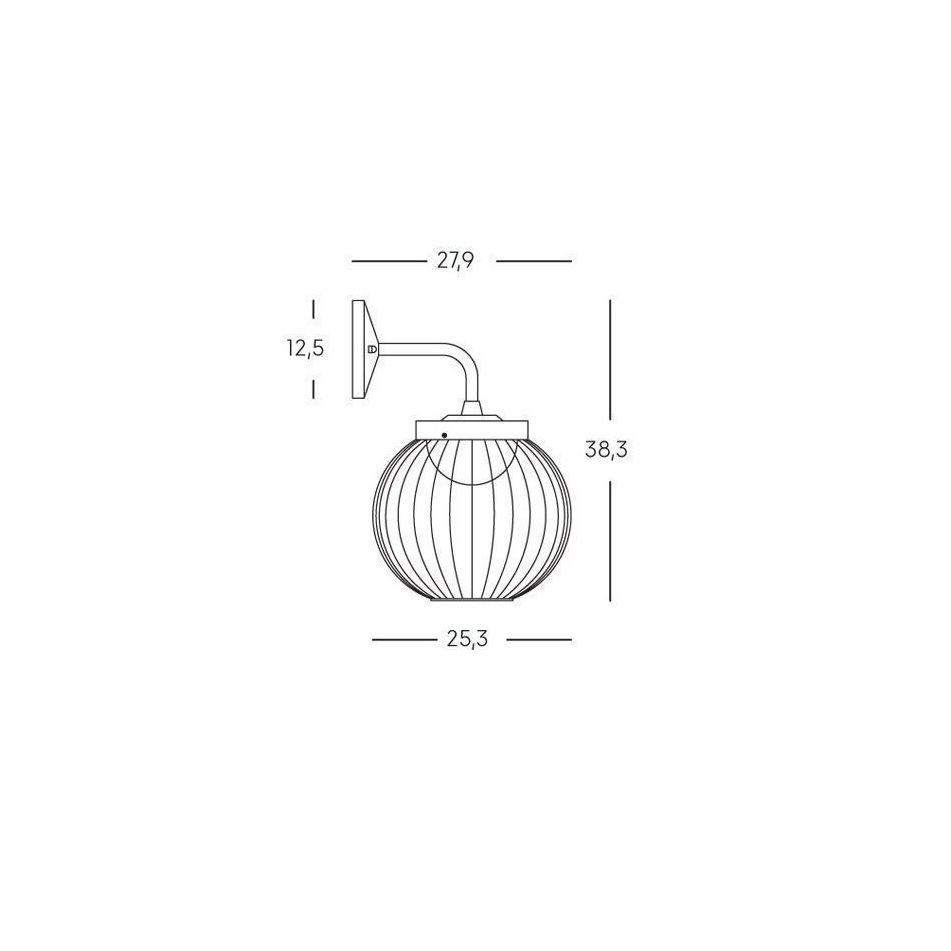 cage-applique-bianco-18w-led-4000k