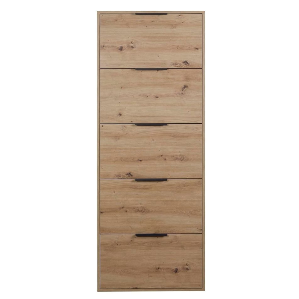 scarpiera-espresso-5-ribalte-65x15xh174cm-oak