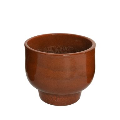 VASO MILA D.32XH26CM COLOR TERRACOTTA.