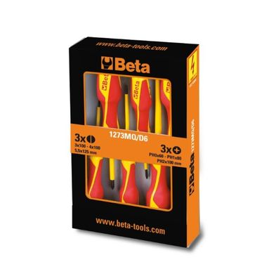 SET CACCIAVITI ISOLATI 6 PZ. 3 FLAT / 3 PH