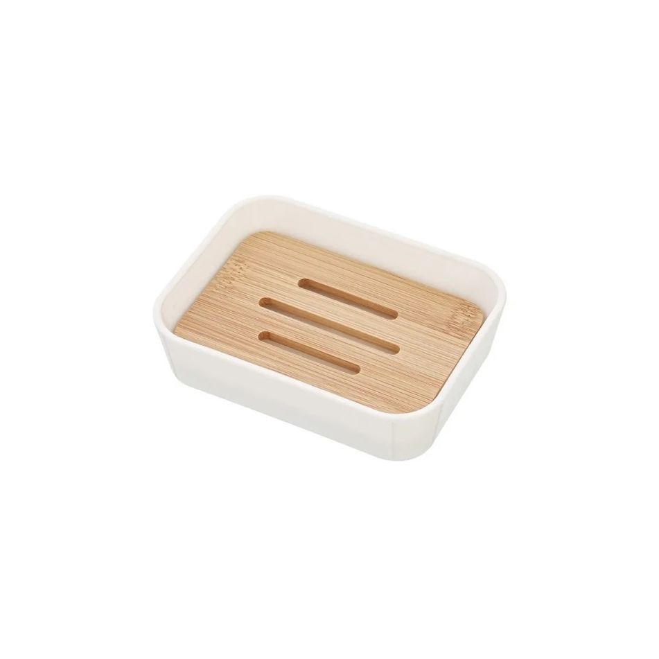 portasapone-bamboo-in-plastica-bianca