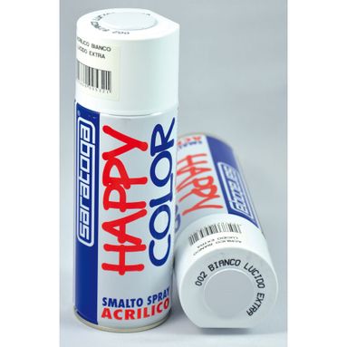 HAPPY COLOR ML.400 BIANCO LUCIDO EXTRA