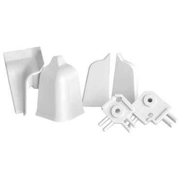 ACCESSORI BIANCHI PER ALZATINA TRAPEZOIDALE