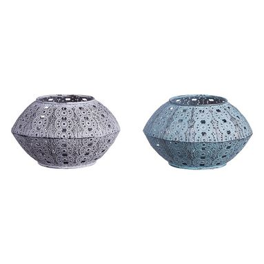 LANTERNA PORTACANDELA ELLISSE D.18XH11CM IN FERRO