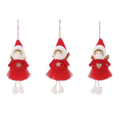 APPENDINO FATINA 20CM ROSSA.