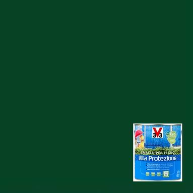 SMALTO LEGNO 500ML VERDE IMPERIALE ALTA PROTEZIONE