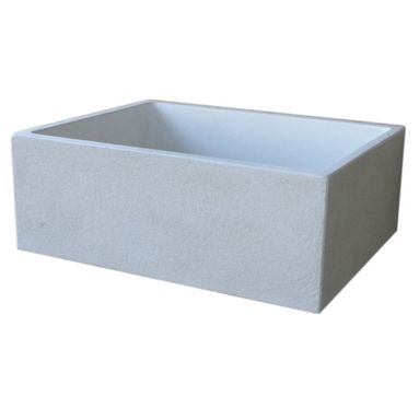 ACQUAIO GARDA 48X38XH18CM BIANCO-GRIGIO GRAFFIATO