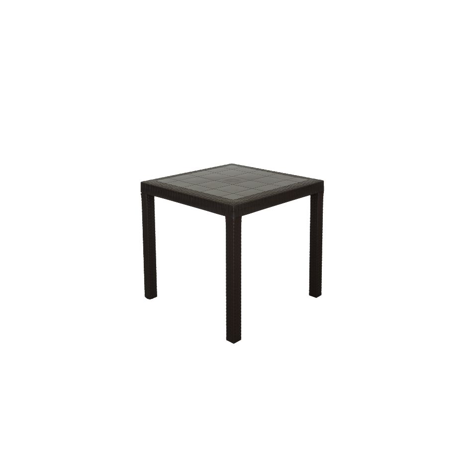 tavolo-dallas-80x80xh74cm-marrone