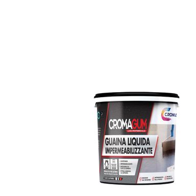 GUAINA LIQUIDA CROMAGUM 13L BIANCA.