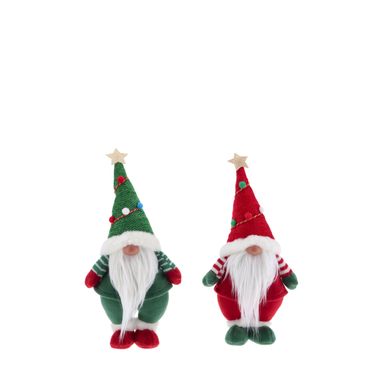 FOLLETTO H38CM VERDE-ROSSO-BIANCO..