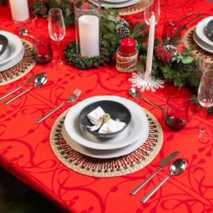 Decorazioni natalizie per tavolo