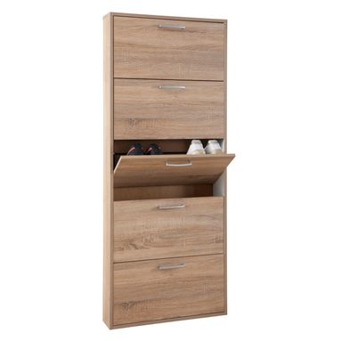 SCARPIERA FACILE 5 RIBALTE 65X15XH164CM ROVERE SON