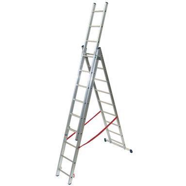SCALA TRASFORMABILE STILO 3X9 GRADINI 48XH594CM