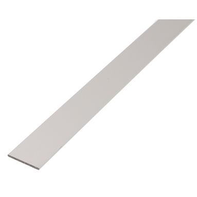 BARRA PIATTA 15X2X1000MM ALLUMINIO ANODIZZATO