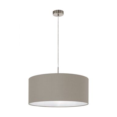 LAMPADARIO PASTERI E27 53XH110CM NICHEL SATINATA