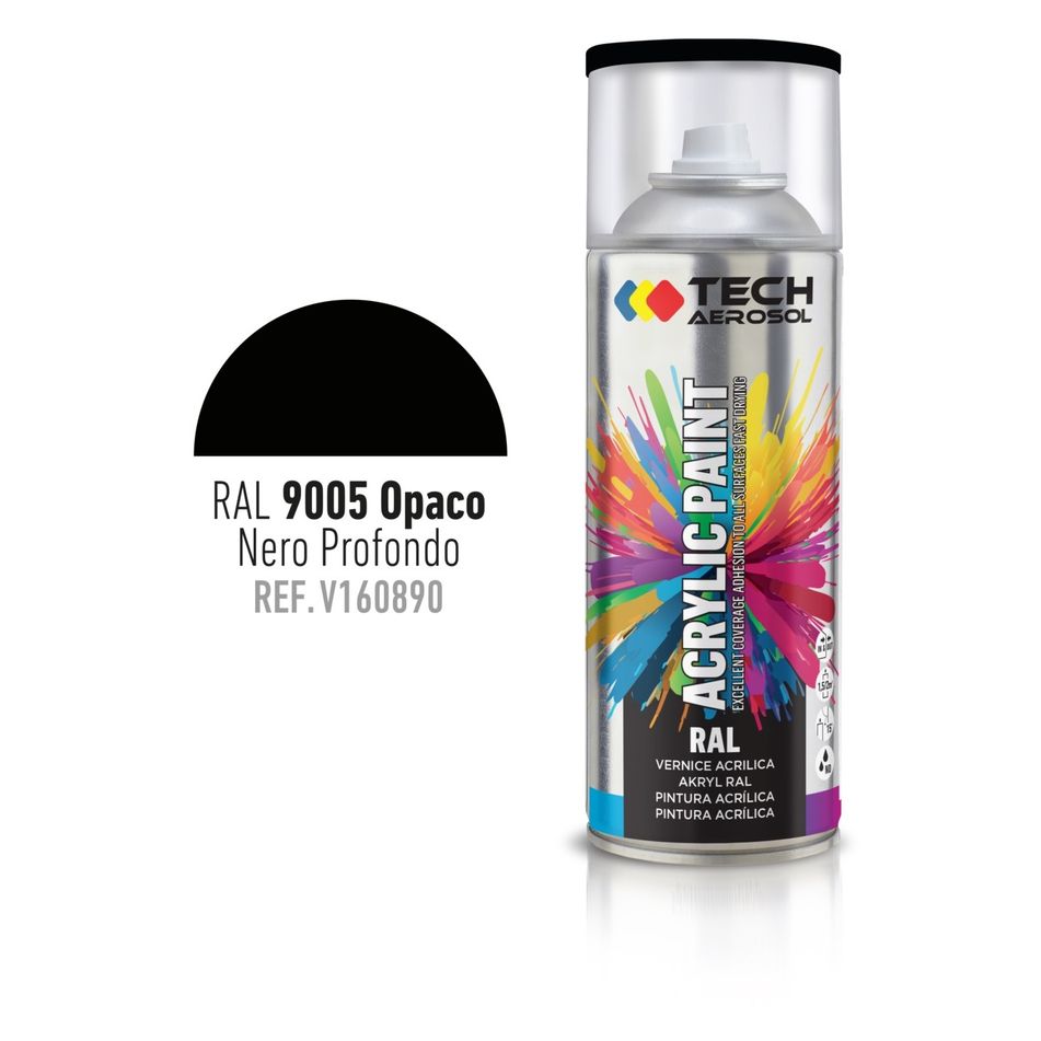 spray-acrilico-nero-opaco-400ml-ral-9005