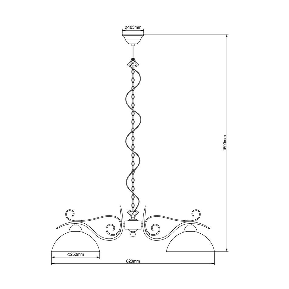 sospensione-country-2-luci-78cm-ruggine