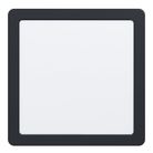 plafoniera-led-fueva-5-21x21cm-3000k-nera