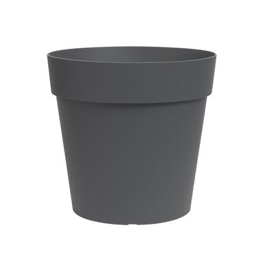 VASO HIGH POT D.32XH35,2CM ANTRACITE.
