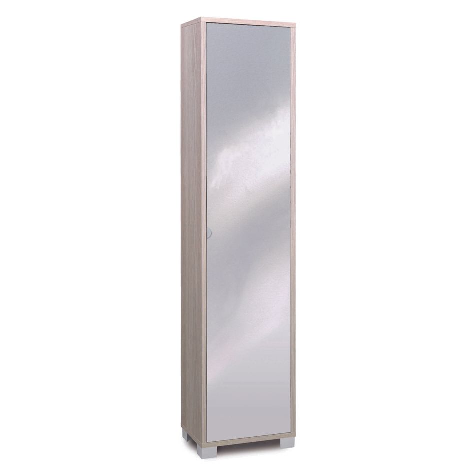 colonna-olmo-chiaro-43x29xh190cm-con-anta-a-specch
