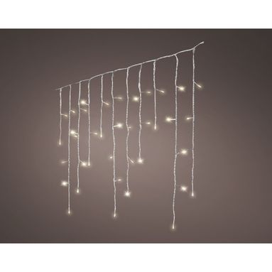 TENDA LED GHIACCIO 10 FUNZIONI 480 LED 11,8M BIAN.